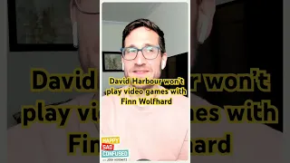 David Harbour won’t play video games with Finn Wolfhard