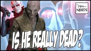 Snoke Death Theory: Could he be ALIVE? | Evidence from The Last Jedi