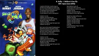 R. Kelly - I Believe I Can Fly + Lyric OST. Space Jam 1996