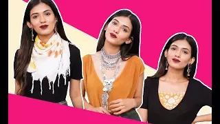 How To Cover A Low Neckline!