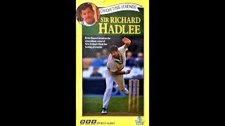 Original VHS Opening and Closing to Cricketing Legends Sir Richard Hadlee UK VHS Tape