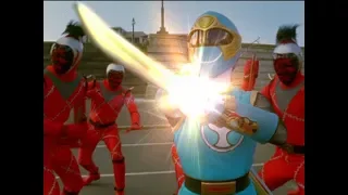 Ninja Sword Gold Fight | E22 All About Beevil | Ninja Storm | Power Rangers Official