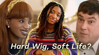 why do white men love black women with bad wigs?