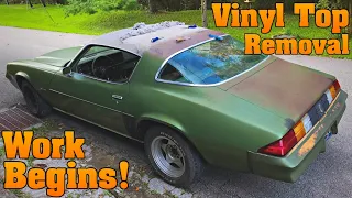 WORK BEGINS! - Restoring a 1979 Chevy Camaro - Part 1