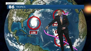 What could become Tropical Storm Nigel could take similar track to Lee
