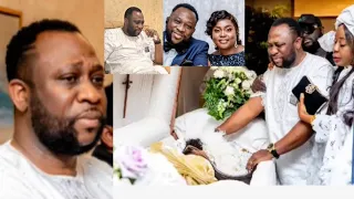 ‘So Heartbreāking’ Yoruba Actor Tayo Adeleye In Teārs As He Buries His Wife Who Diėd Barely 4 Ye..