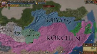 EU4 VH Korchin into Yuan into Mongolian Empire 2