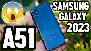 SAMSUNG GALAXY A51 VALE LA PENA COMPRALO EN 2023 ?? #elsalvador #samsung