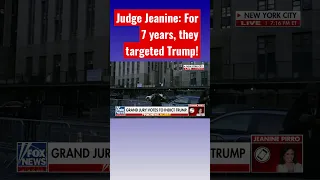 Judge Jeanine shreds Trump indictment: This is hate like I've never seen in my life! #shorts