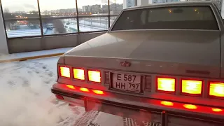 Chevy Caprice 1981 in cold Russia