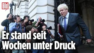 Boris Johnson: Britischer Premierminister will zurücktreten