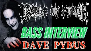 CRADLE OF FILTH INTERVIEW with Dave Pybus bassist at Essex Recording Studios