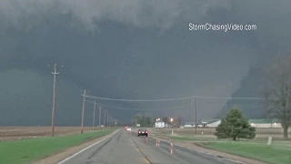 4/9/2015 Rochelle, IL Destructive Wedge Tornado B-Roll