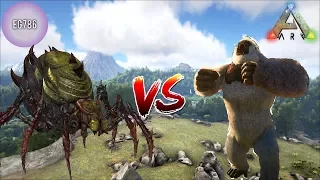 BROODMOTHER VS MEGAPITHECUS : ARK: Survival Evolved