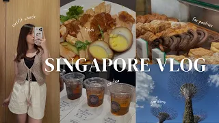 SINGAPORE VLOG || First time at Garden by The Bays, Orchard Road, Eating Around, Cafes and Jewel