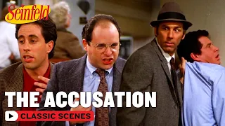 The Gang Accuse Ray Of Stealing | The Statue | Seinfeld