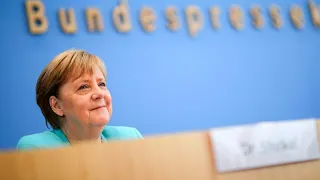 "Es war mir eine Freude" – Merkel zieht Bilanz | AFP