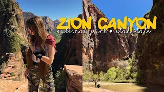 ZION CANYON | Мой первый хайкинг | ЮТА Влог #5