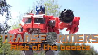 Transformers Rise of the Beasts X Porsche Stop Motion Big Game Spot