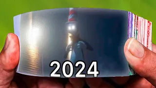 Evolution Of Cat In The Hat Flipbook Animation