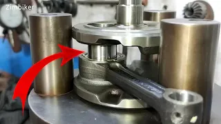 Connecting Rod Replacement and Crankshaft Balancing Full Video - Zimbiker