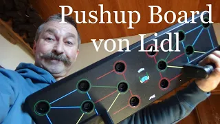 Training was taugt das Push up Board von Lidl