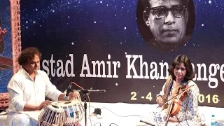 Ustad Amir Khan Sangeet Samaroh-2016 : Vidushi Anupriya Deotale reciting Raaga Rageshri