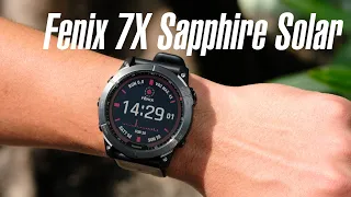 Trên tay Garmin Fenix 7x: Thiết kế mới, màn hình cảm ứng và đèn pin tích hợp tiện dụng