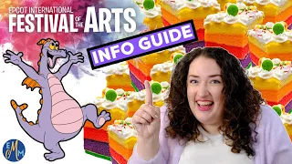 EPCOT Festival of the Arts | Food, Fun, and Figment 💜🧡 | Disney World Guide