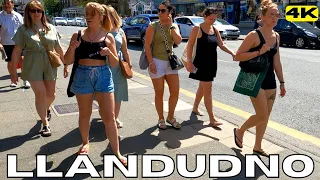 LLANDUDNO Town Centre WALES Walk Tour 4K