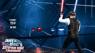 Ant V Dec: VR Beat Saber | Saturday Night Takeaway 2020