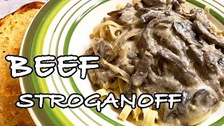 Beef Stroganoff Recipe | Бефстроганов из говядины