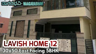 Lavish Home 30x50 East Facing 5BHK Luxury Bungalow Plan Video Tour