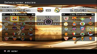 Pro Evolution Soccer 6 PS2 FC Barcelona Vs. Real Madrid HD