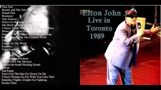 ELTON JOHN "TORONTO" 1989