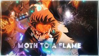 『 Moth To A Flame - Demon Slayer S3 』「Edit/AMV」