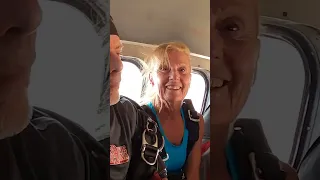 70-year-old surprised by skydiving trip on her birthday | Humankind #shorts #goodnews