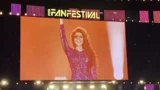 Myriam fares live show at Qatar fan festival ⚽ 2022