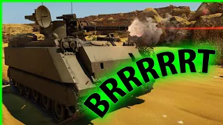 Mobile VULCAN CANNON - War Thunder M163 SPAA Game Play