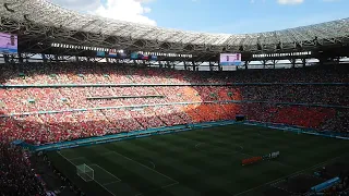 EURO2020 Netherlands Czech Republic national anthem in Budapest/EURO2020 オランダvsチェコ 国歌斉唱＠ブダペスト