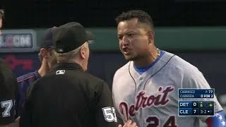 DET@CLE: Cabrera ejected in the 6th