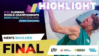 HIGHLIGHT | Men's Boulder final Bern World Championship 2023