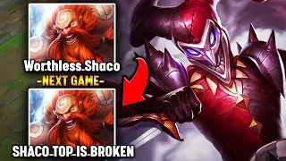 Gragas FLAMES my Shaco, then has to LANE against me next game... (HE GETS OWNED)