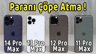 14 Pro Max | 13 Pro Max | 12 Pro Max | 11 Pro Max | Karşılaştırma | Test