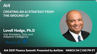 Creating an AI Strategy from the ground up with Munich RE