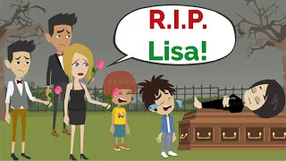 Lisa's Death | Basic English conversation | Learn English | Like English