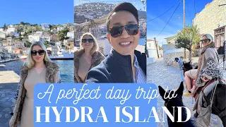 Hydra Greek Island Mini Vlog | A Perfect Day Trip (from Athens)