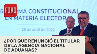 Renuncia Horacio Duarte como titular de la Agencia Nacional de Aduanas - Estrictamente Personal