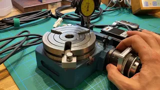 Vertex HV-110 rotary table conversion to 4th axis