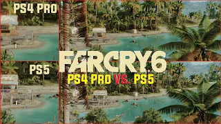 Far Cry 6 - Detailed Graphics Comparison | PlayStation 4 Pro vs. PlayStation 5 | 4K 60fps